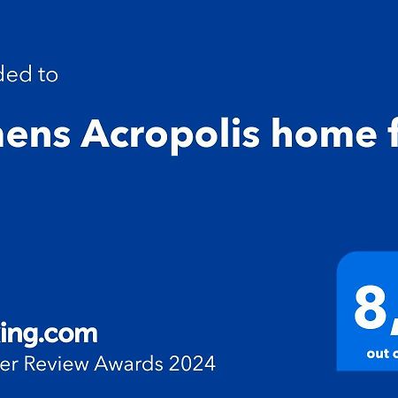 Athens Acropolis Home For 2 Esterno foto